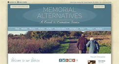 Desktop Screenshot of memorialalternatives.com